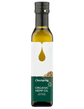 CLEARSPRING ORGANIC HEMP OIL 250ML