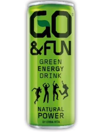 GO & FUN GREEN ENERGY DRINK 250ML
