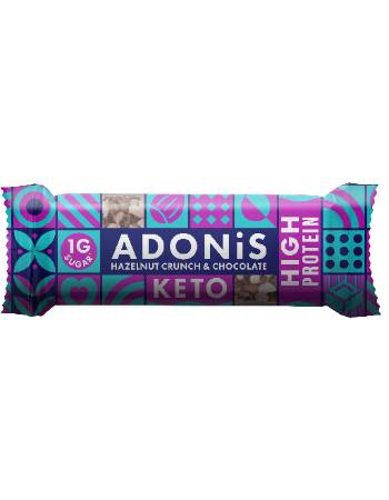 ADONIS HAZELNUT CRUNCH COCOA KETO BAR 45G | SPECIAL OFFER