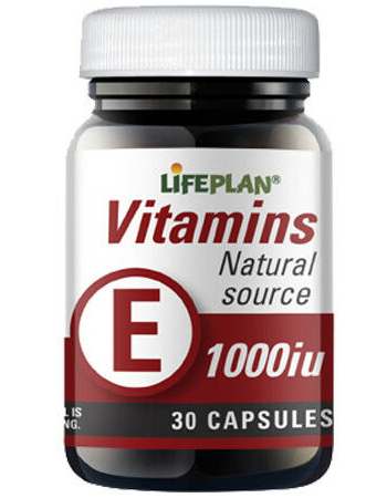 LIFEPLAN VITAMIN E 1000IU 30CAPS