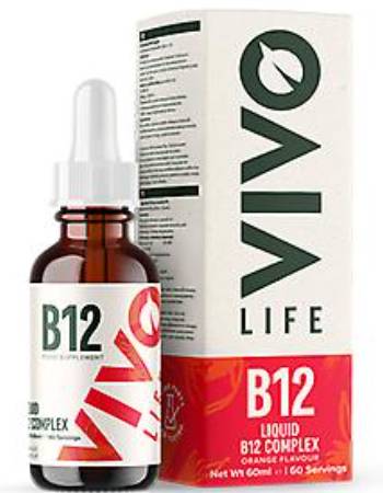 VIVO LIFE B12 LIQUID COMPLEX 60ML | ORANGE FLAVOUR