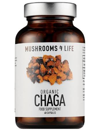 MUSHROOMS 4 LIFE CHAGA 60 CAPSULES