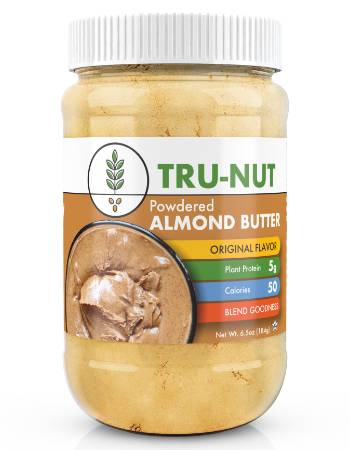 TRU-NUT POWDER ALMOND BUTTER 184G