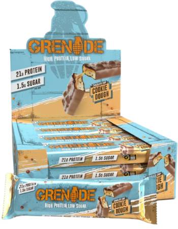 GRENADE CARB KILLA CHOCOLATE CHIP COOKIE DOUGH PROTEIN BAR 60G | BUY 12 AND SAVE