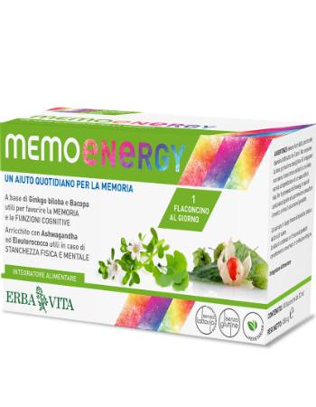 ERBA VITA MEMO ENERGY VIALS | 10 VIALS OF 12ML
