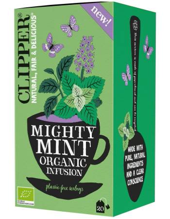 CLIPPER MIGHTY MINT TEA (20 TEABAGS)