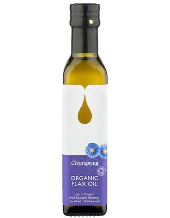 CLEARSPRING ORGANIC FLAX OIL 250ML