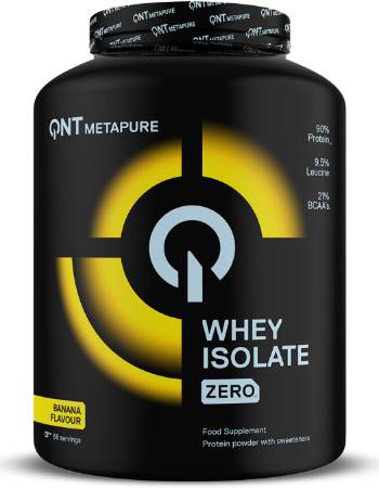 QNT METAPURE WHEY PROTEIN ISOLATE BANANA 2KG