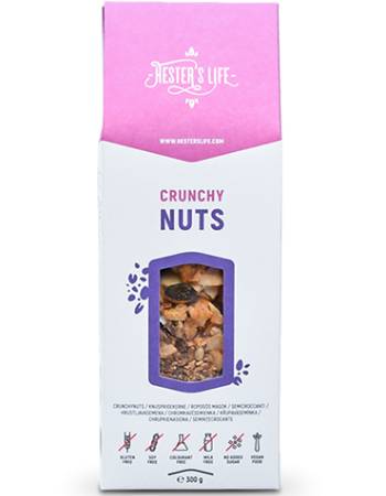 HESTERS LIFE CRUNCHY NUTS GRANOLA 300G
