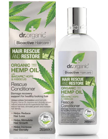 DR. ORGANIC HEMP OIL RESCUE CONDITIONER 265ML