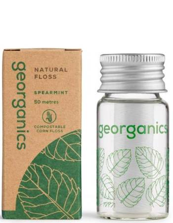 GEORGANICS DENTAL FLOSS SPEARMINT