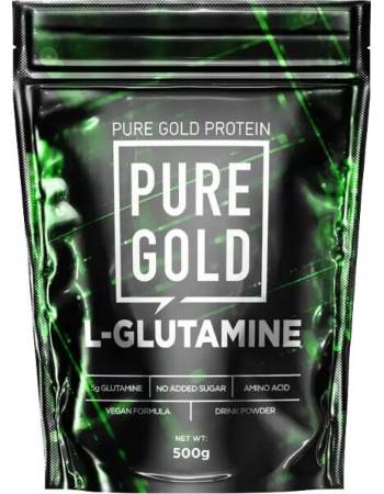 PURE GOLD 100% L-GLUTAMINE 500MG | CHERRY LIME