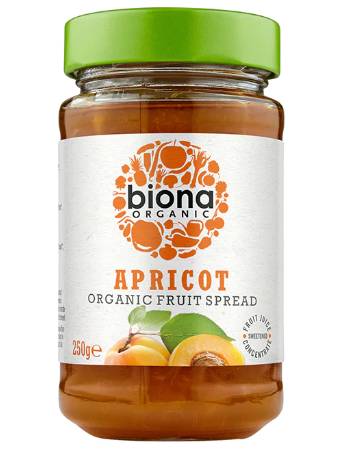 BIONA APRICOT FRUIT SPREAD 250G