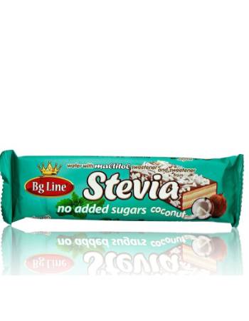 BG LINE STEVIA WAFER COCONUT 35G