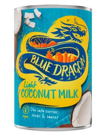 BLUE DRAGON LIGHT COCONUT MILK 400ML