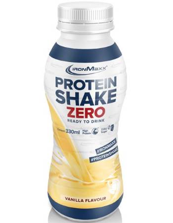 IRONMAXX PROTEIN ZERO SHAKE VANILLA 330ML