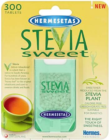 HERMESETAS STEVIA SWEET 300 TABLETS