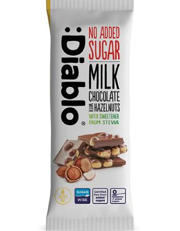 DIABLO MILK CHOCOLATE HAZEL 75G