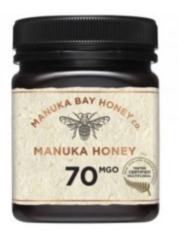 MANUKA BAY HONEY 70MGO 250G