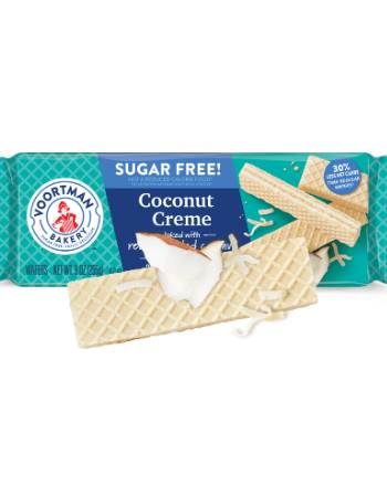 VORMAN COCONUT SUGAR FREE WAFERS 255G