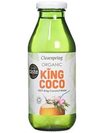 CLEARSPRING ORGANIC KING COCONUT WATER 350ML