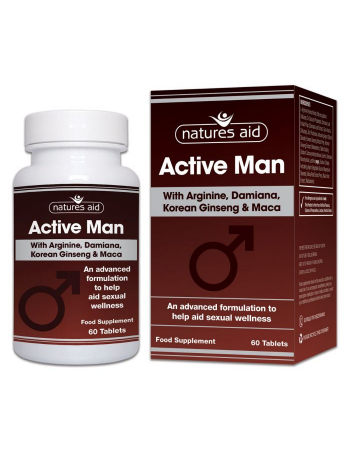 NATURE'S AID ACTIVE MAN 60 TABLETS