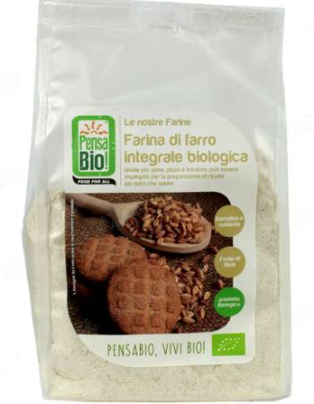 PENSA BIO WHOLEMEAL SPELT FLOUR 500G