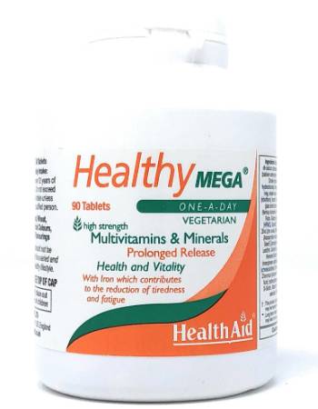 HEALTH AID HEALTHY MEGA MULTIVITAMINS 90 TABLETS