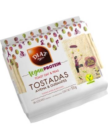 DIAT RADISSON VEGAN PROTEIN TOASTED OATS & PEAS 100G