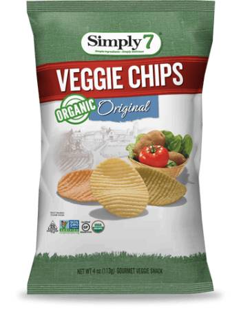 SIMPLY 7 VEGGIE CRISPS ORIGINAL 113G