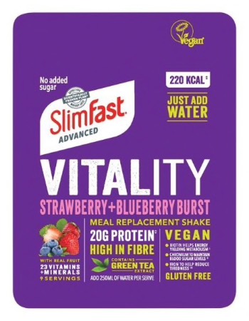SLIMFAST VITALITY VEGAN RASPBERRY CRUSH