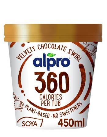ALPRO 360 PASSIONATE VELVETY CHOCOLATE ICE CREAM 450ML
