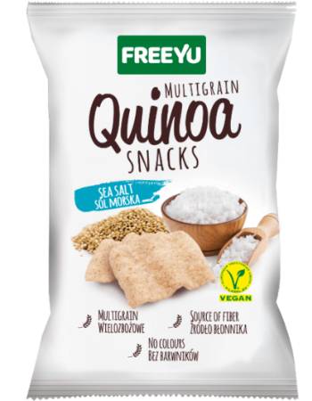 FREEYU QUINOA SEA SALT SNACK 70G