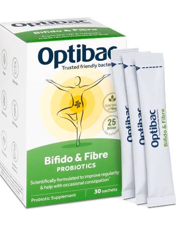 OPTIBAC BIFIDO & FIBRE PROBIOTICS | 30 SACHETS - UP TO 1 MONTH'S SUPPLY