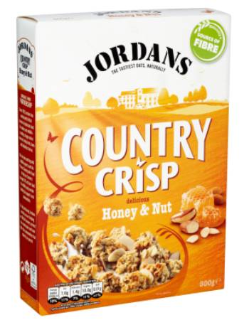 JORDANS COUNTRY CRISP HONEY & NUT 500G