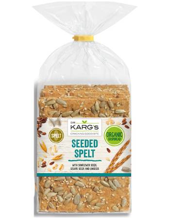 DR KARG'S ORGANIC SEEDED SPELT CRISPBREAD 200G