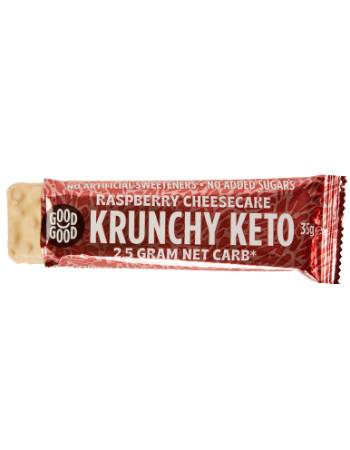 GOOD GOOD KETO RASPBERRY CHEESECAKE BAR 35G