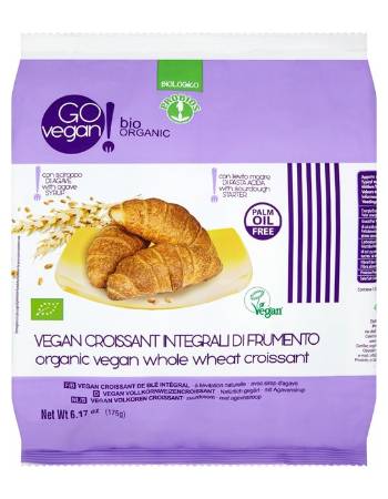 PROBIOS VEGAN WHOLE WHEAT CROISSANTS 175G