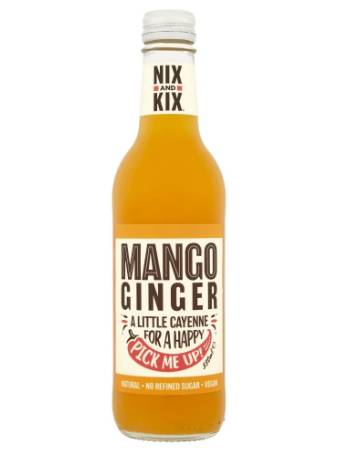 NIX & KIX MANGO GINGER DRINK 330ML