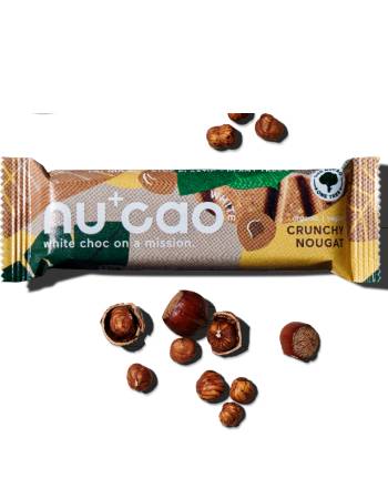 NUCAO WHITE CRUNCHY NOUGAT BAR 40G