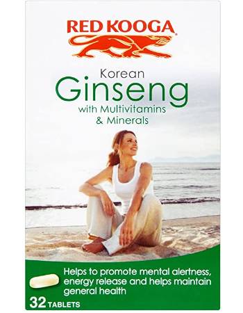 RED KOOGA KOREAN GINSENG WITH MULTIVITAMINS & MINERALS