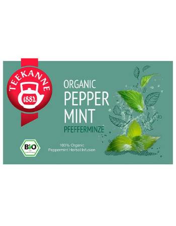 TEEKANNE PEPPERMINT TEA 20 TEABAGS