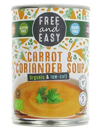 FREE & EASY CARROT & CORIANDER 400G