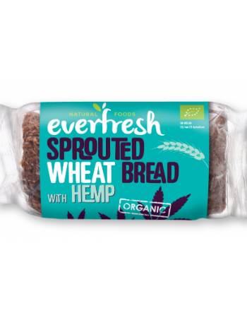 EVERFRESH SPROUTED WHEAT BREAD WITH HEMP 400G