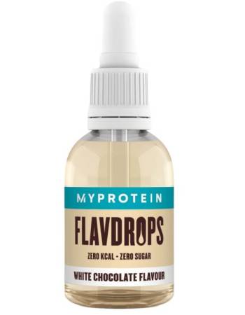 MYPROTEIN SUGAR FREE FLAVDROPS 50ML | WHITE CHOCOLATE