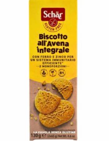 SCHAR BISCOTTO ALL'AVENA INTEGRALE 130G