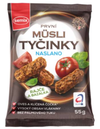 SEMIX MUESLI STICKS SALTY 55G | TOMATOES & BASIL