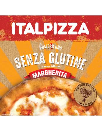 ITALPIZZA GLUTEN FREE MARGHERITA  PIZZA 360G