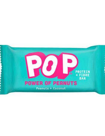 POP PEANUT AND COCONUT BAR 40G