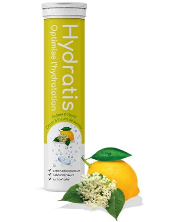 HYDRATIS LEMON & ELDERFLOWERS 20 TABLETS | HYDRATION TABLETS